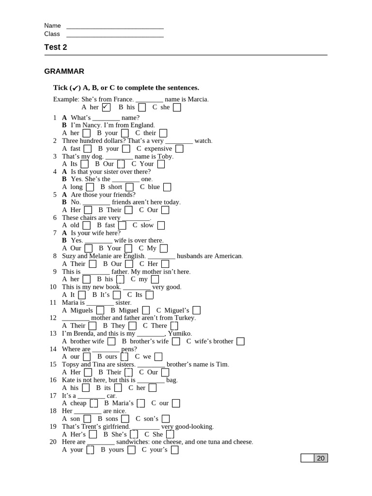 Test 2 (1) | PDF | Linguistics | Languages