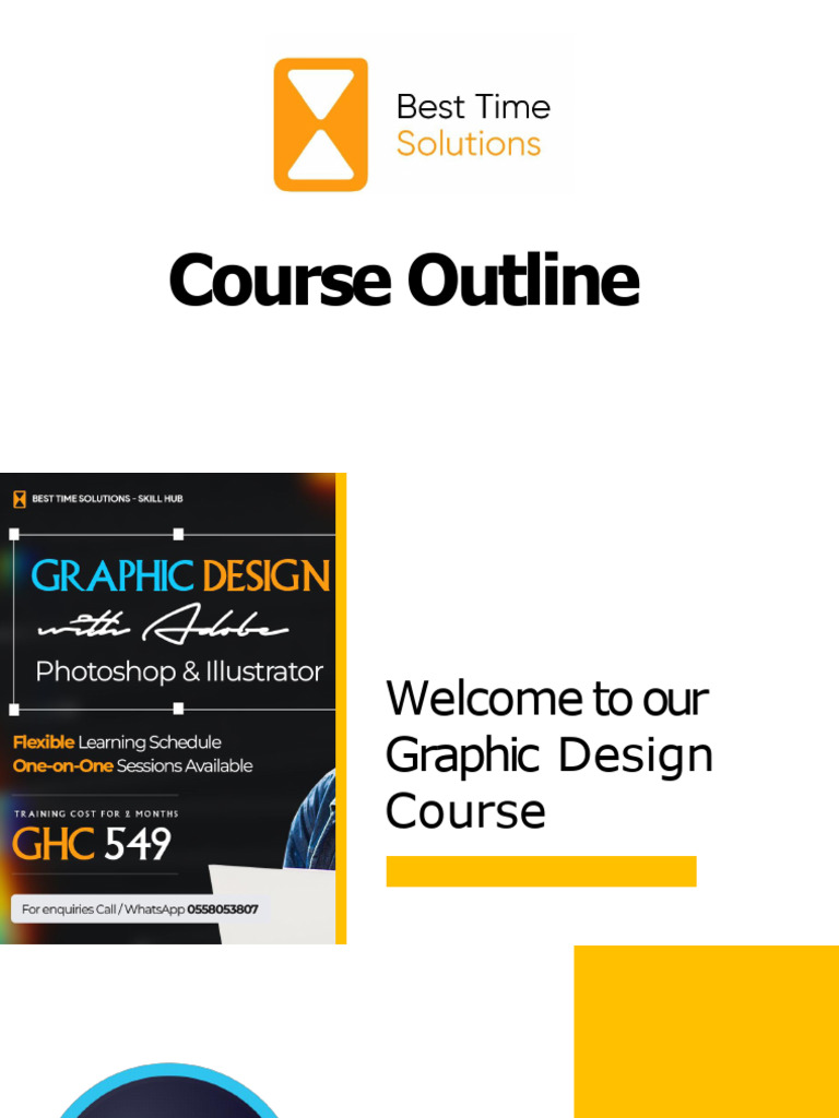 Best Time - Graphic Design Outline | PDF | Adobe Photoshop | Graphic Design