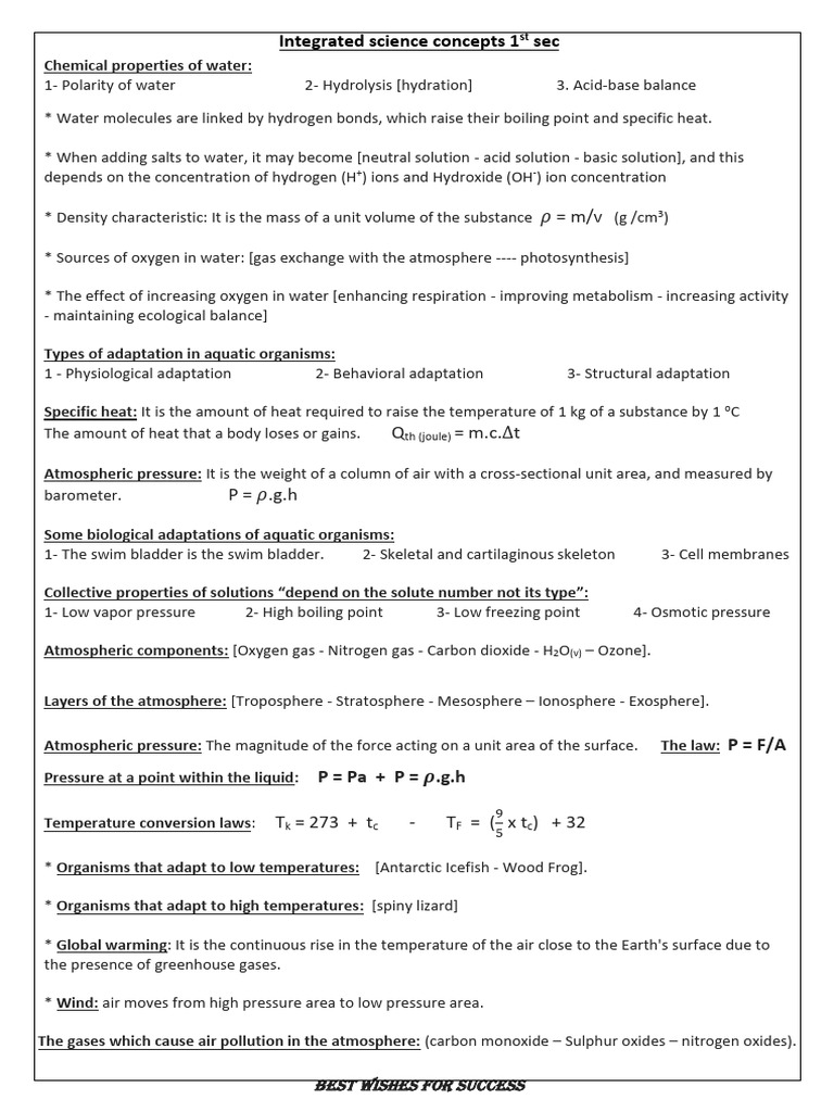 Concept Paper Integrated | PDF | Atmosphere Of Earth | Water