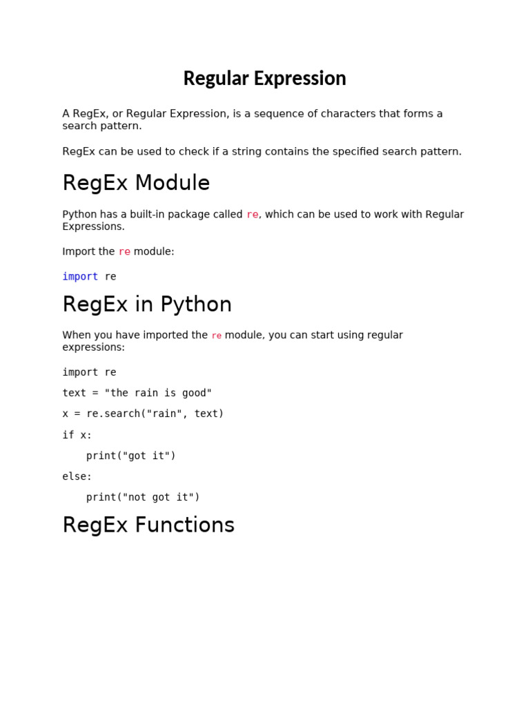 10.Regular Expression | PDF | Regular Expression | Computer Programming