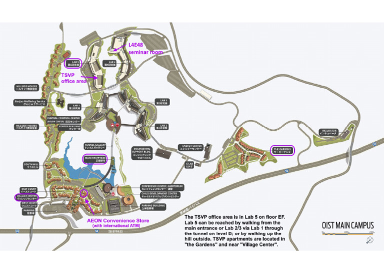 TSVP-MainCampusMap ENG 2023tsvp 0 | PDF