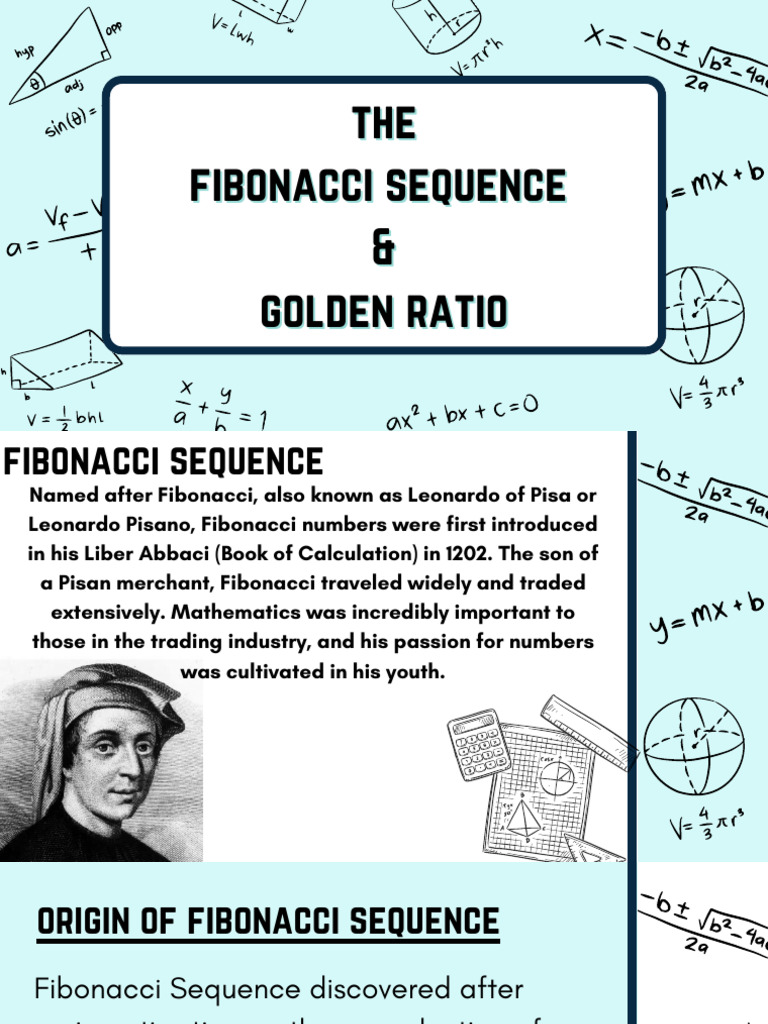Fibonacci The Golden Ratio | PDF | Arithmetic | Numbers