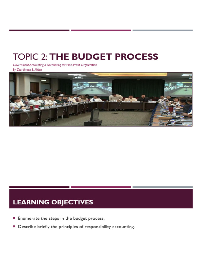 02 The Budget Process | PDF | Budget | Expense