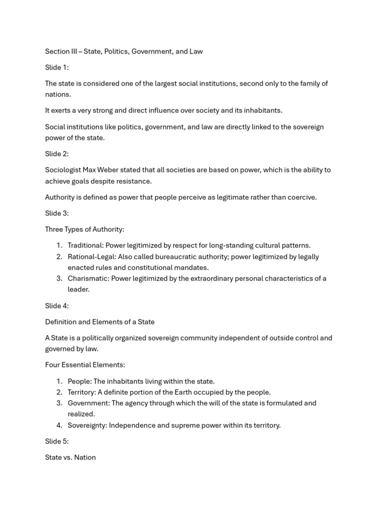 G 2 Outline Report UCSP | PDF | State (Polity) | Sovereignty