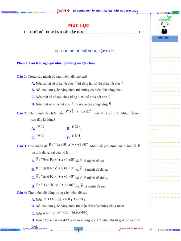 CD 01- MENH DE, TAP HOP-HS | PDF