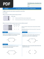 Simplifying Ratios Answers Guide | PDF