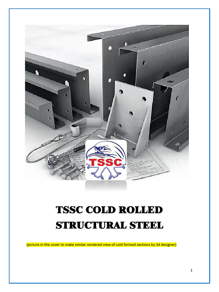 TSSC Cold Rolled | PDF | Rolling (Metalworking) | Framing (Construction)