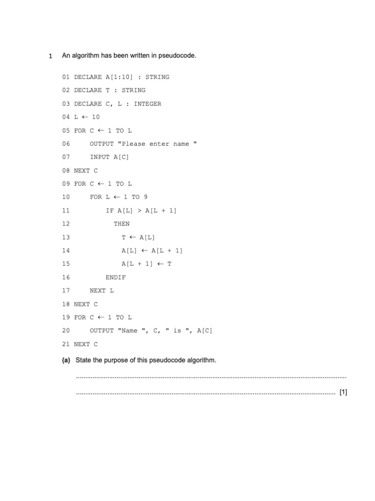 IGCSE Computer science- Topic Paper CH 8 | PDF