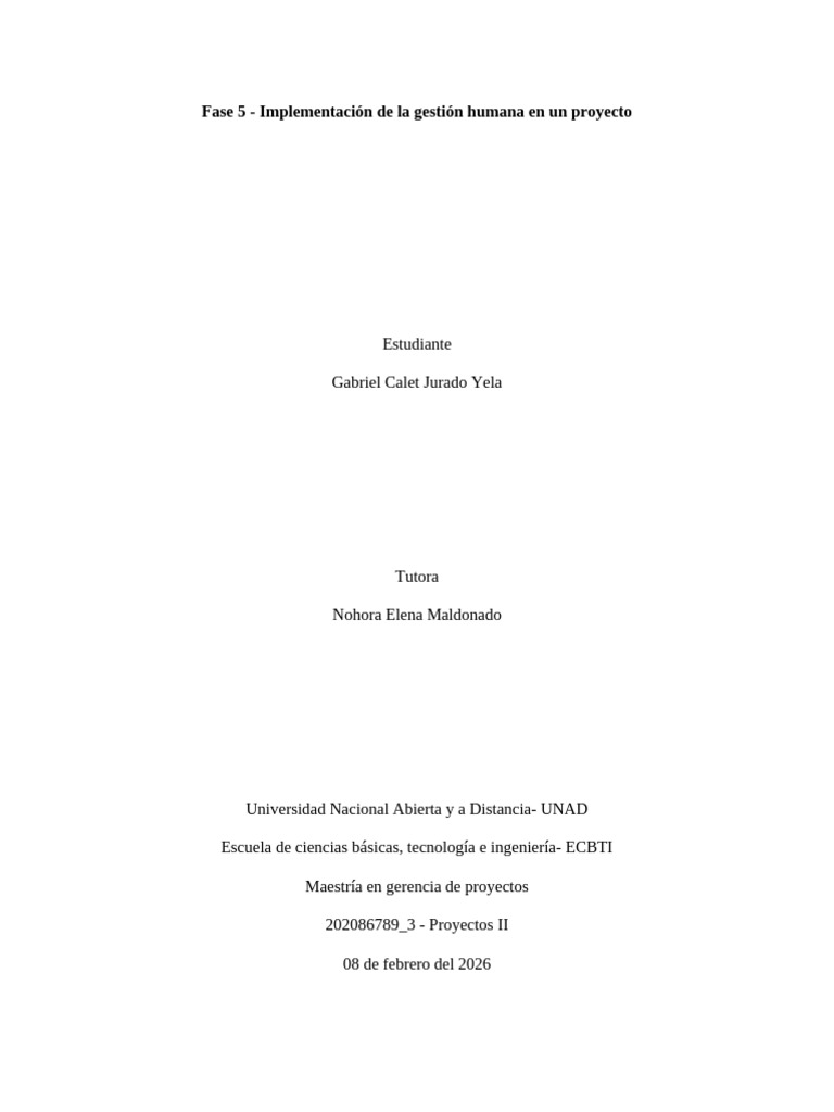 Fase 5- Sistema de gestión_FINAL | PDF | Sustentabilidad | Gestión del ...