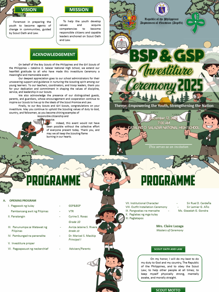 Cetificate of Participation Bsp Jamborally & Gsp Encampment | PDF ...