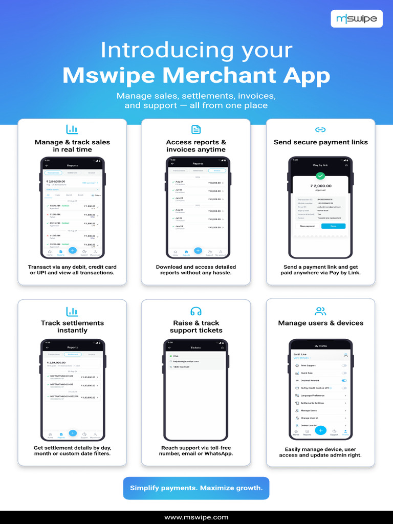 Merchant App One Pager_English | PDF