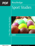 Sports Studies 2009 Uk