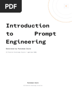 Prompt Engineering for LLMs Guide | PDF