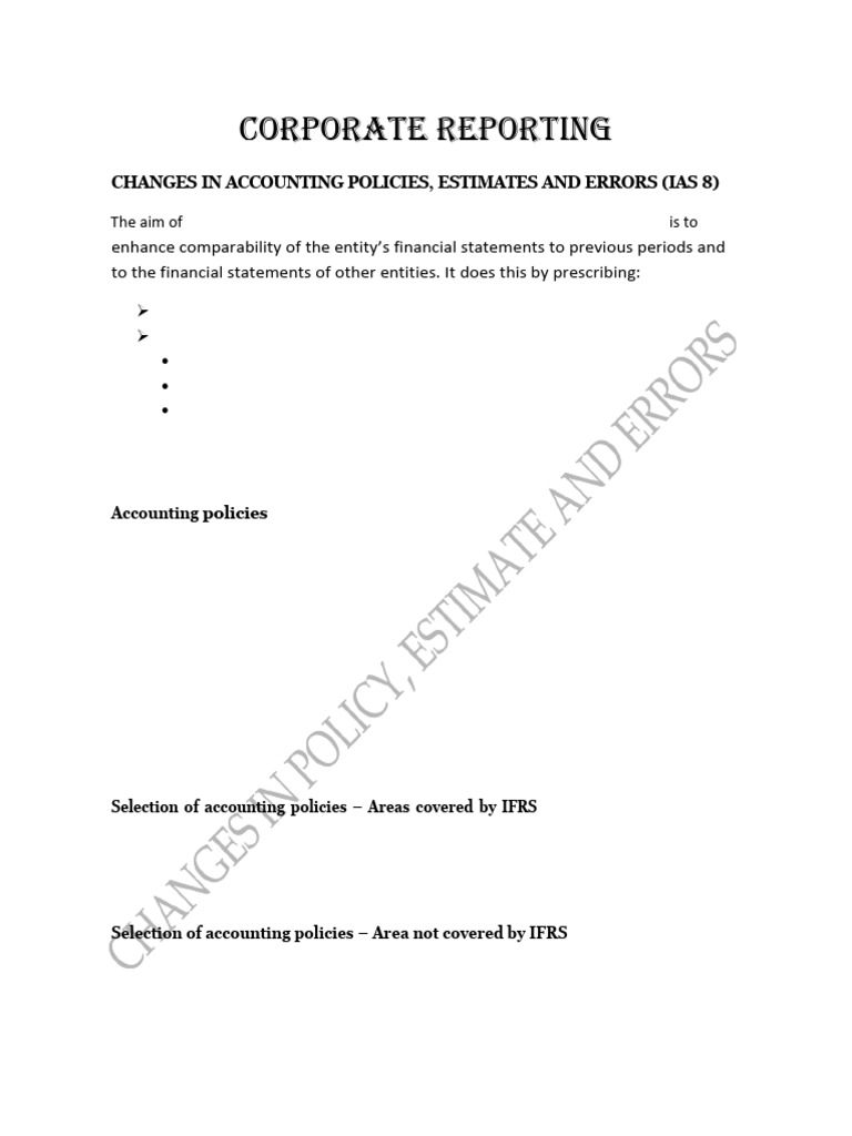 03 - CR IAS 8 - Accounting Policies, Changes in Accounting Estimates ...