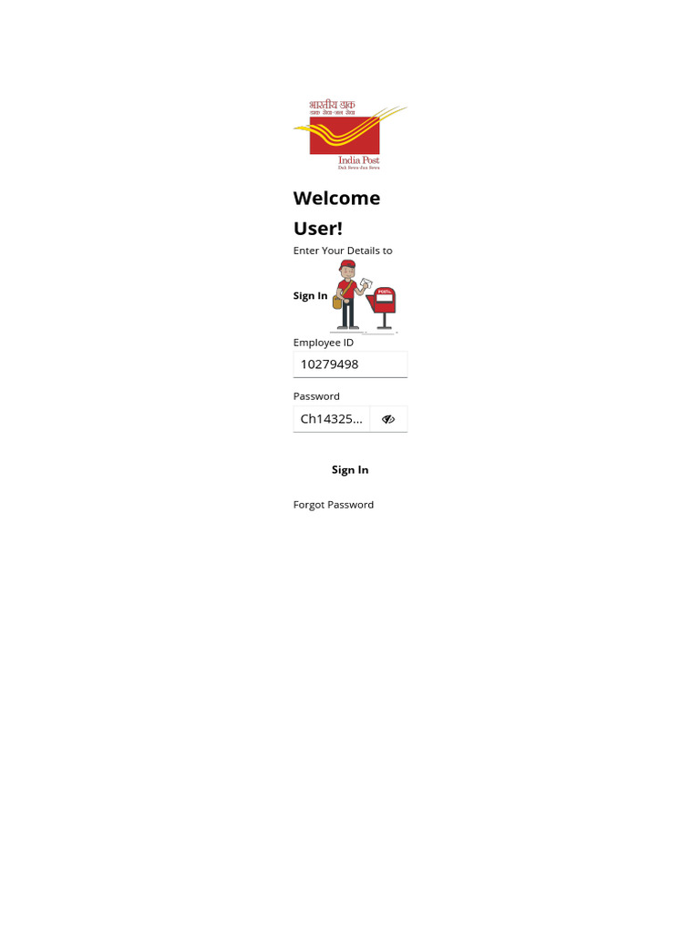 Sign in To Indiapost | PDF