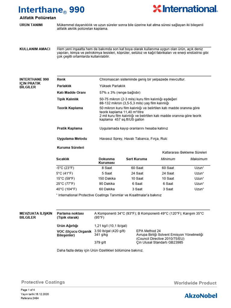 Interthane 990 | PDF