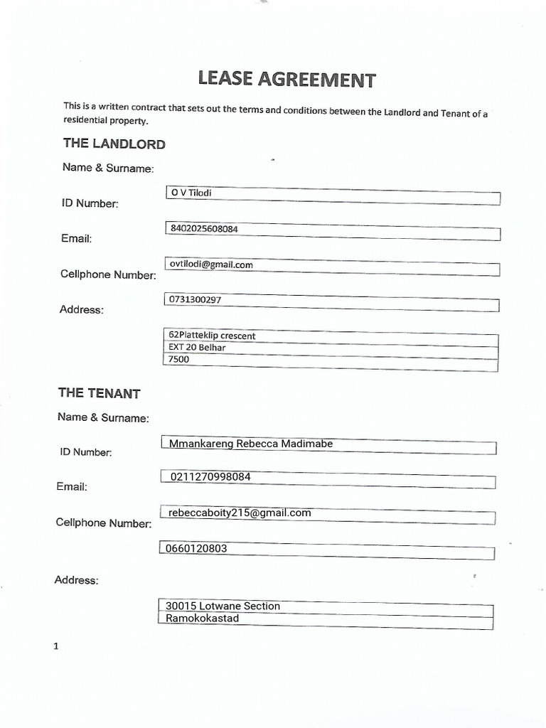 Signed Lease Agreement (2) | PDF