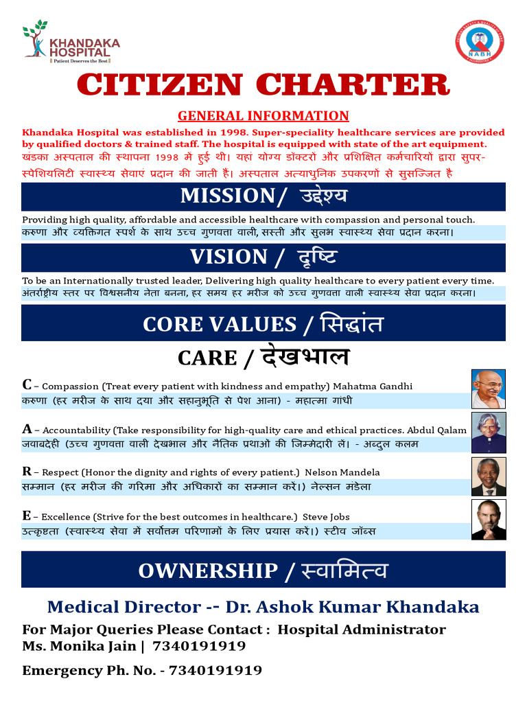 Citizen Charter 25 | PDF