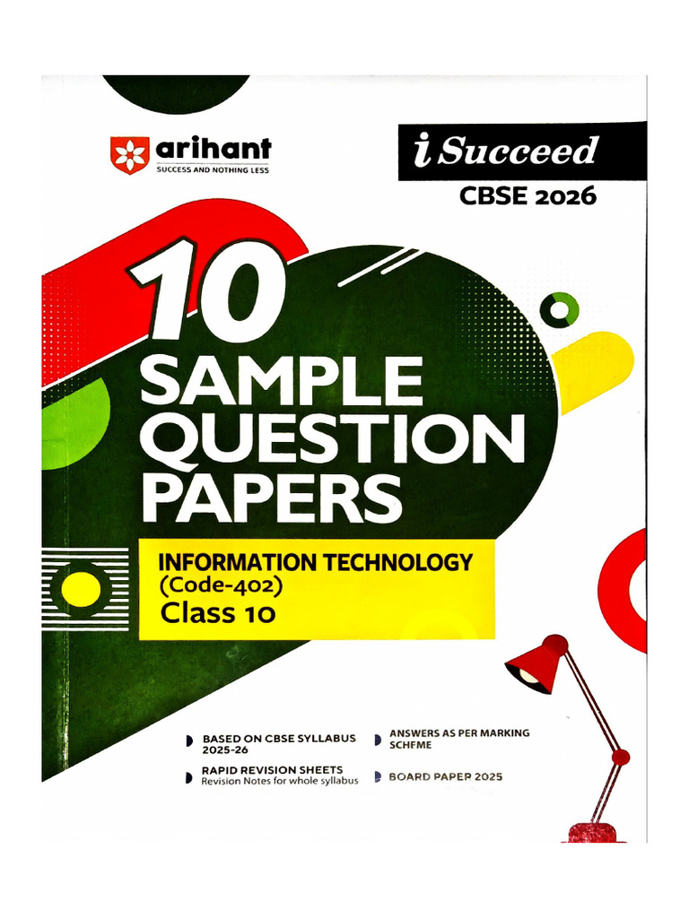 Information Technology Sample Papers | PDF
