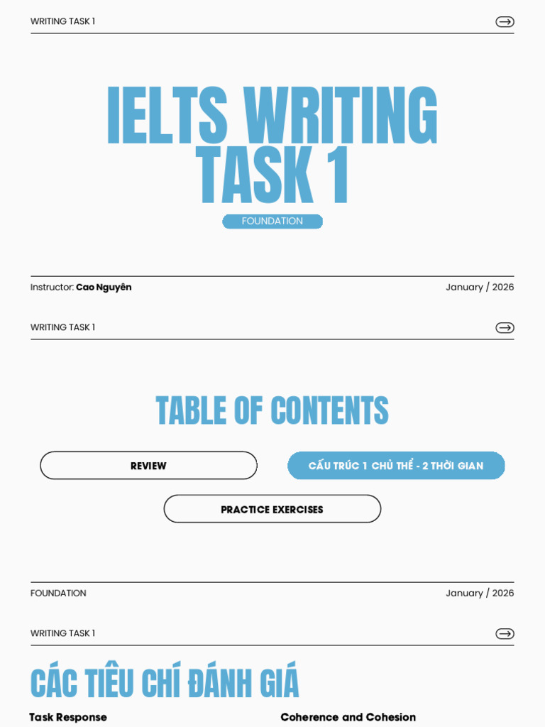 Ielts Writing Task 1 Lesson 2 | PDF