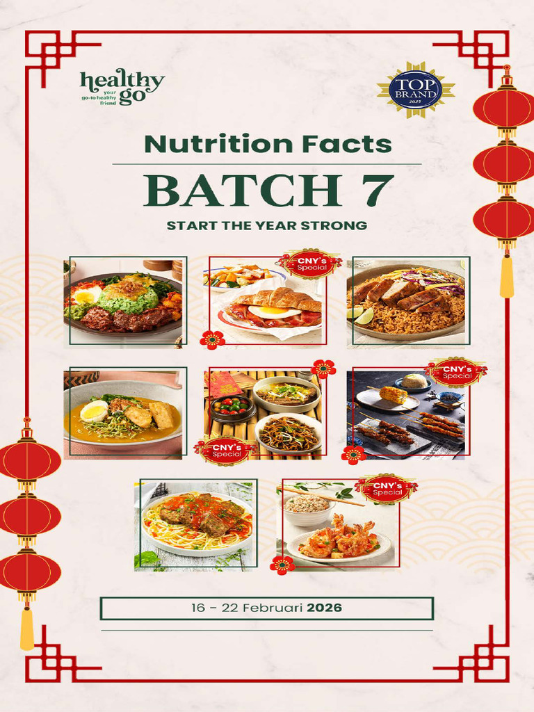Menu Batch 7 - FL | PDF