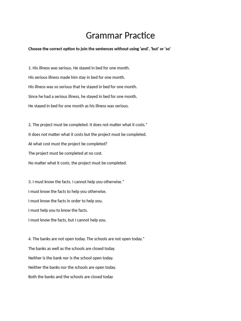 Grammar Practice | PDF | Theory Of Relativity | Chess Theory