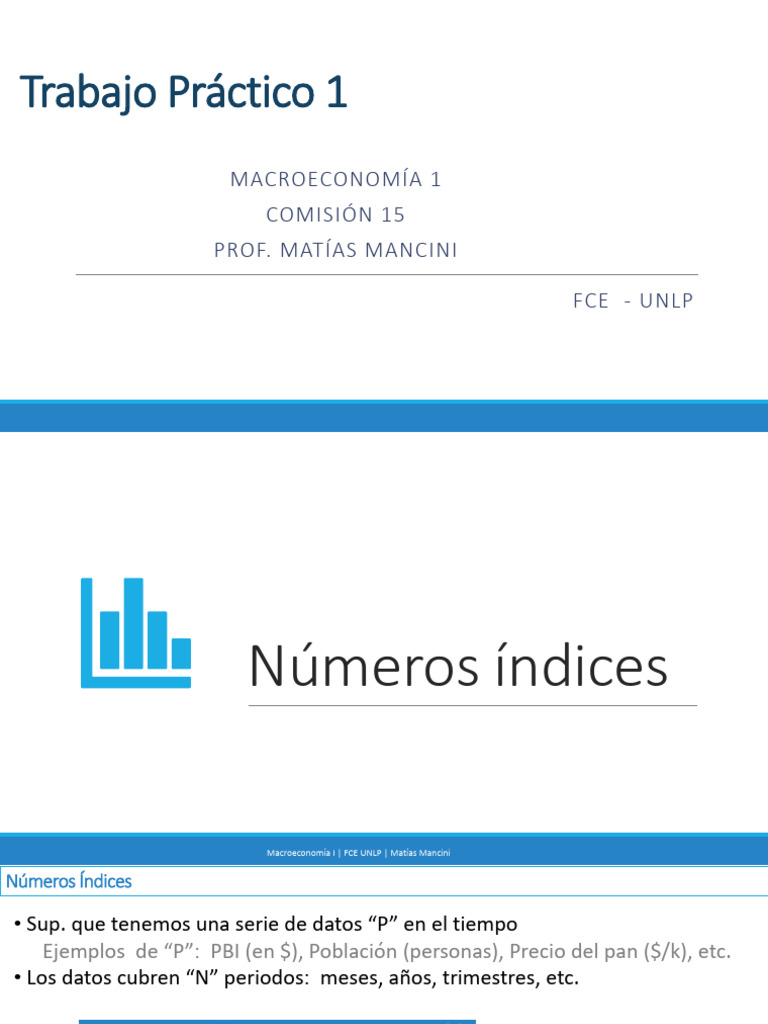 TP1 - Clase 2024 | PDF | Producto Interno Bruto | Precios