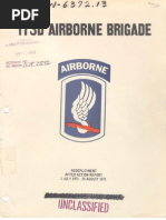 173d Airborne AAR 14 September 1971