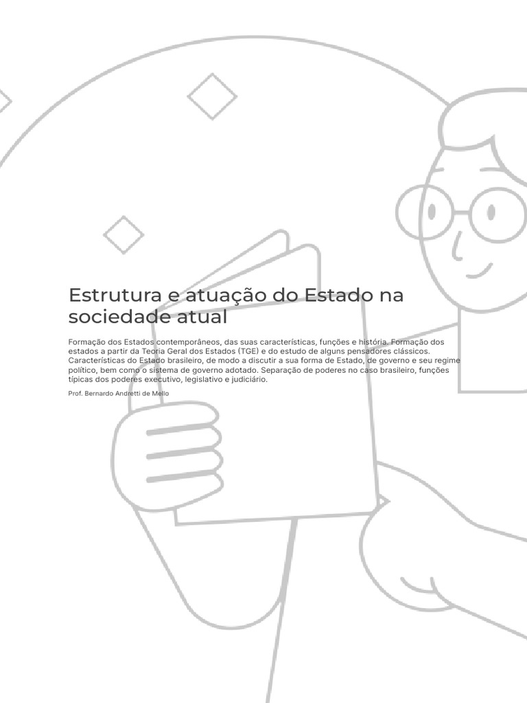 Estrutura e Atuação Do Estado Na Sociedade Atual | PDF | Estado | Soberania