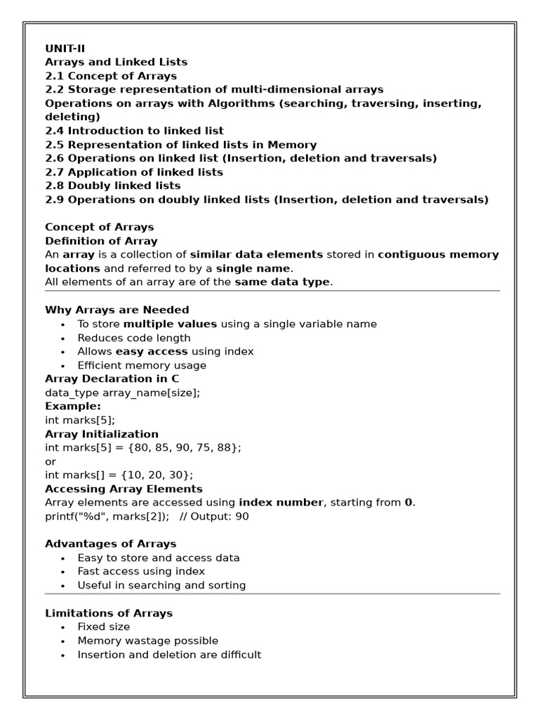 Unit Ii DSC 1226 | PDF | Computer Engineering | Computing