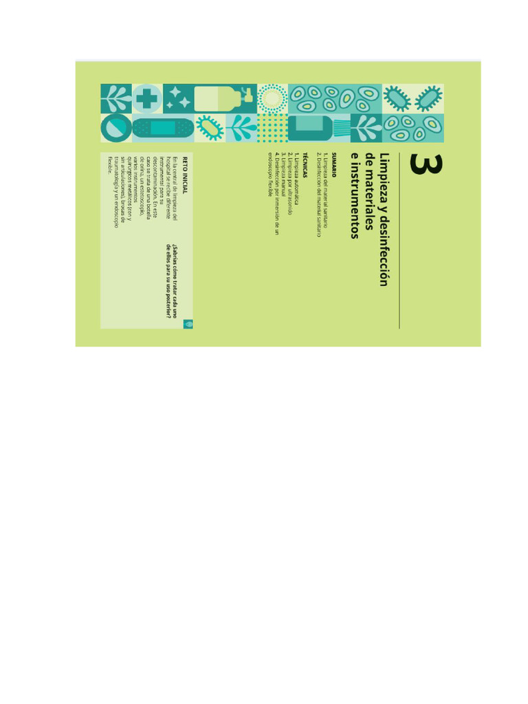 UD5 Higiene_LimpiezaYDesinfección | PDF