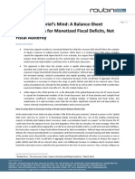 What's On Nouriel's Mind - A Balance Sheet Recession Calls For Monetized Fiscal Deficits, Not Fiscal Austerity - April 3, 2012