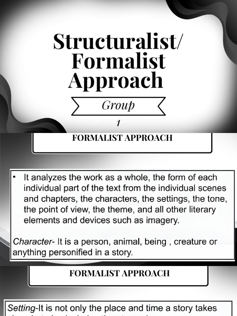 STRUCTURALISTFORMALIST APPROACH (2).pptx_20251120_192655_0000 | PDF