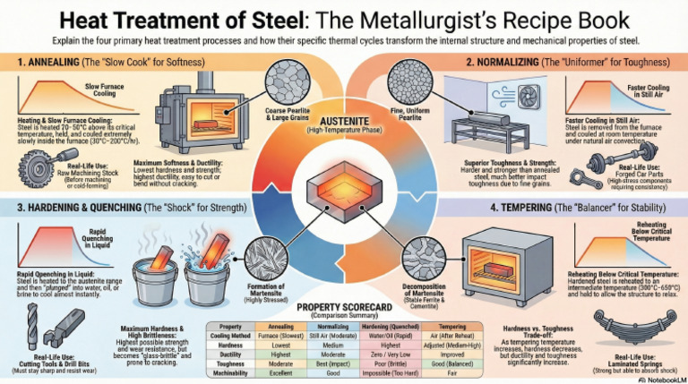 Heat Treatment of Steel | PDF