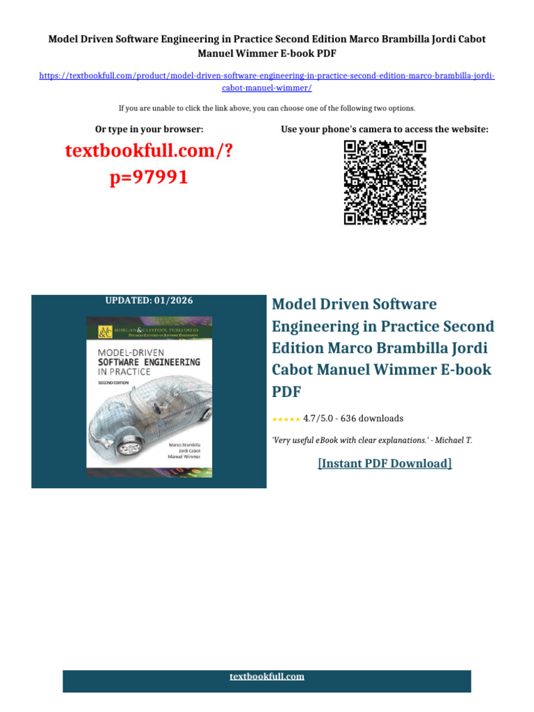 Model Driven Software Engineering in Practice Second Edition Marco ...