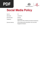Social Media Policy