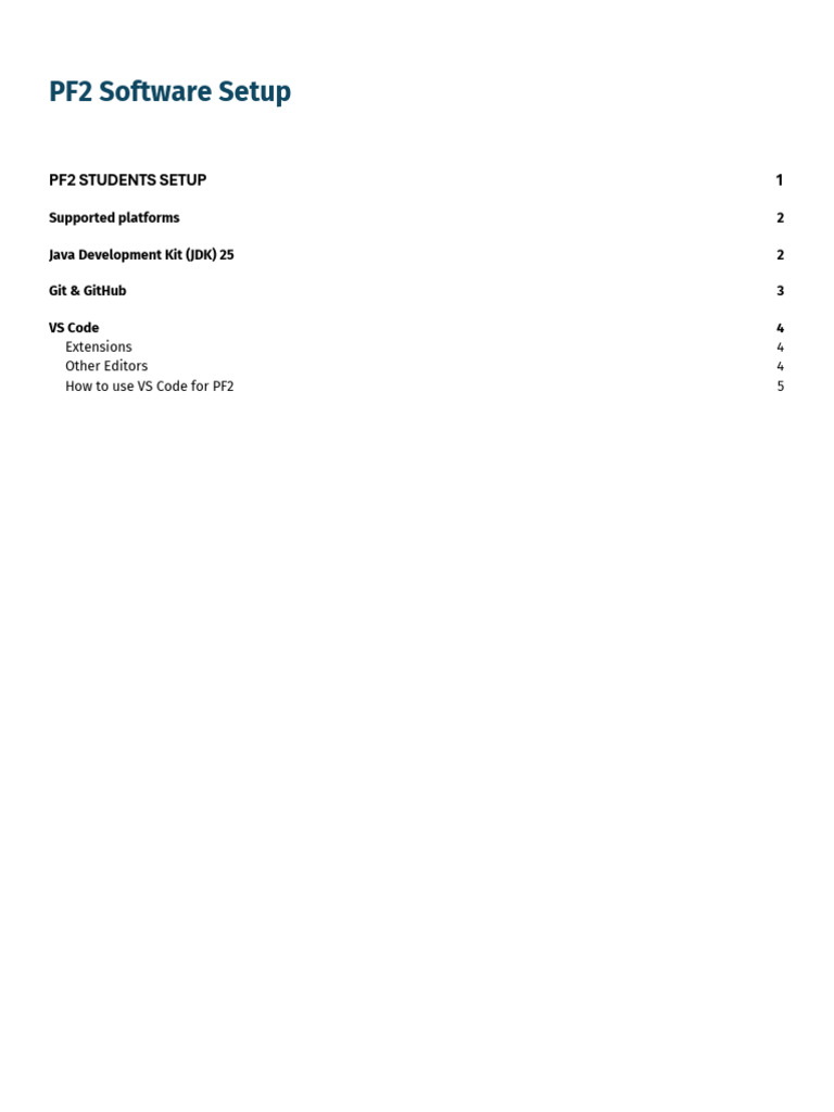 Software Setup (1) | PDF | Linux | Java (Programming Language)