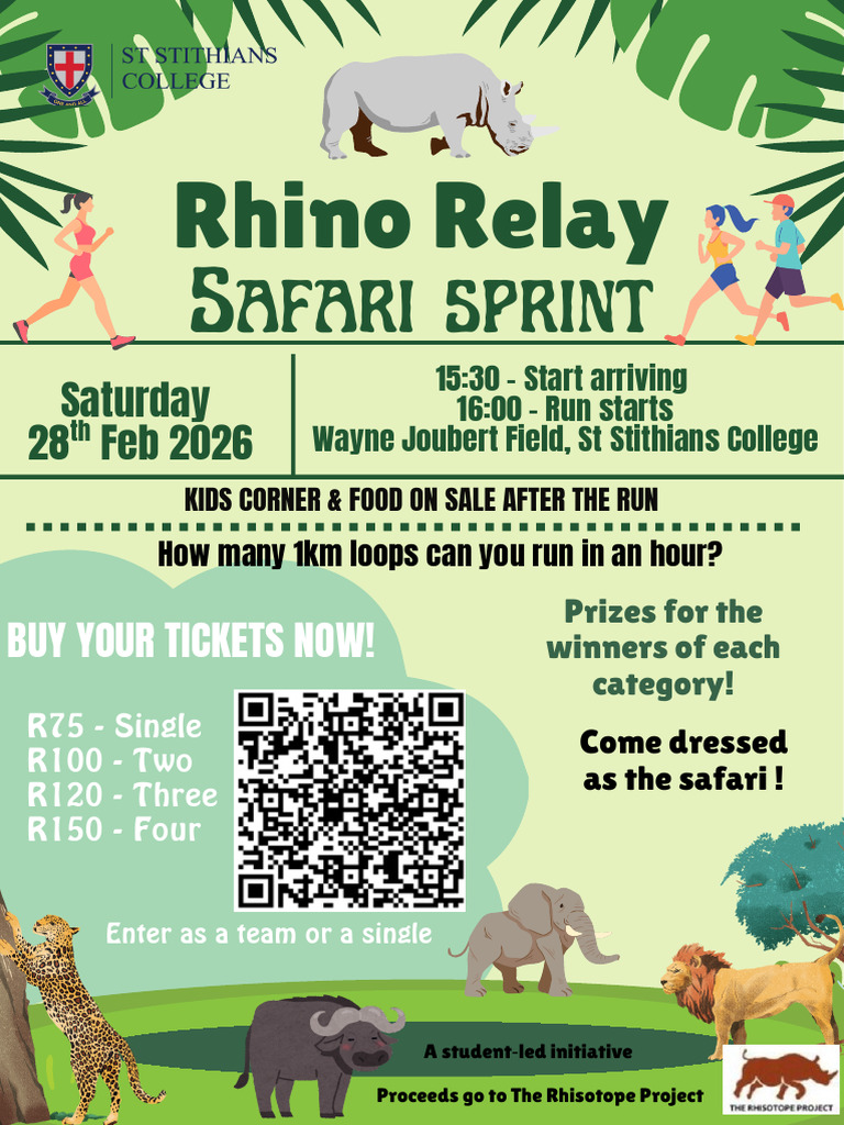 Rhino Relay Poster 2026 | PDF