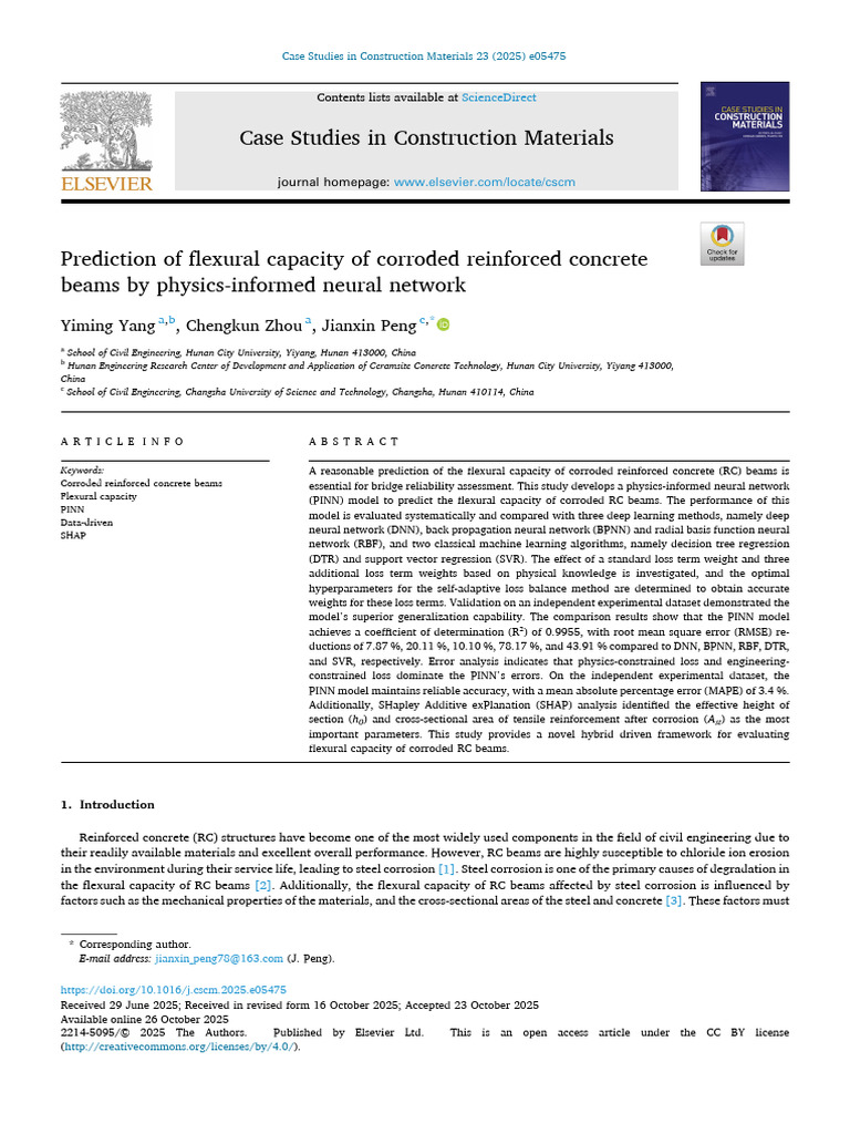 2025.prediction of Flexural Capacity of Corroded Reinforced Concrete ...
