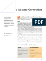 Motoral Six Sigma Experience