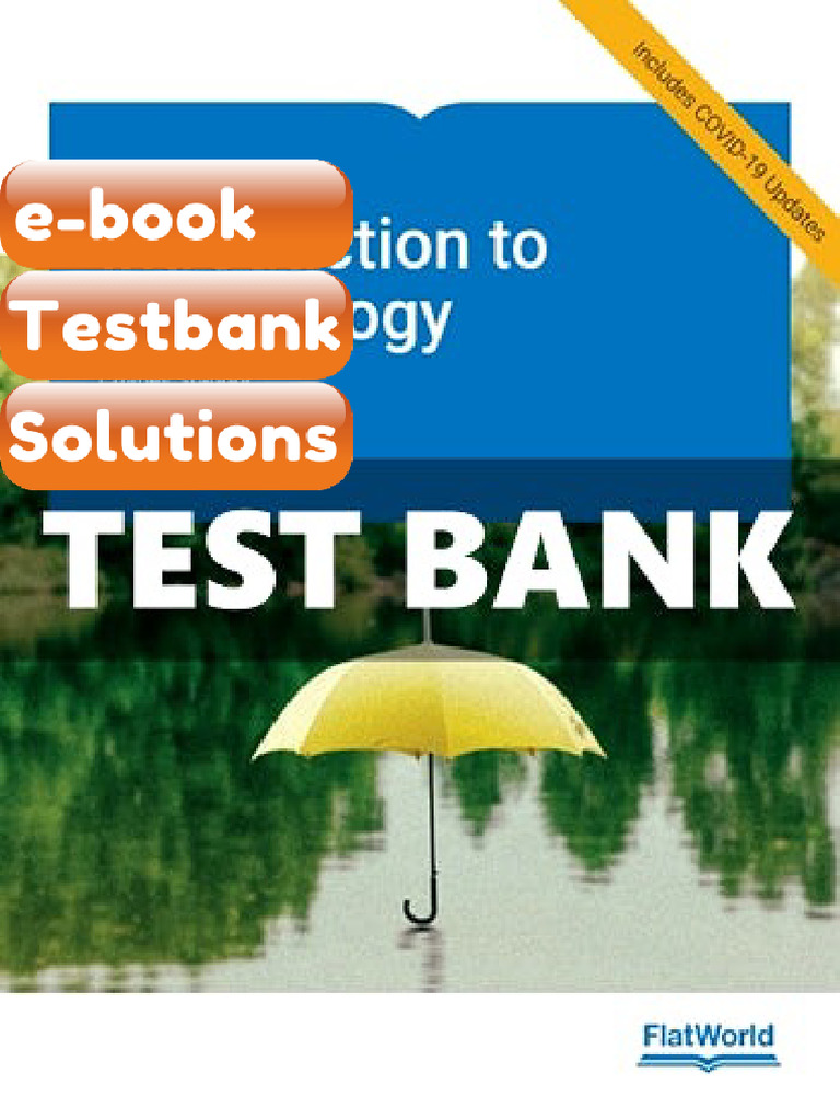 eBook & Testbank Introduction to Psychology 3 1 3rd Edition Stangor ...