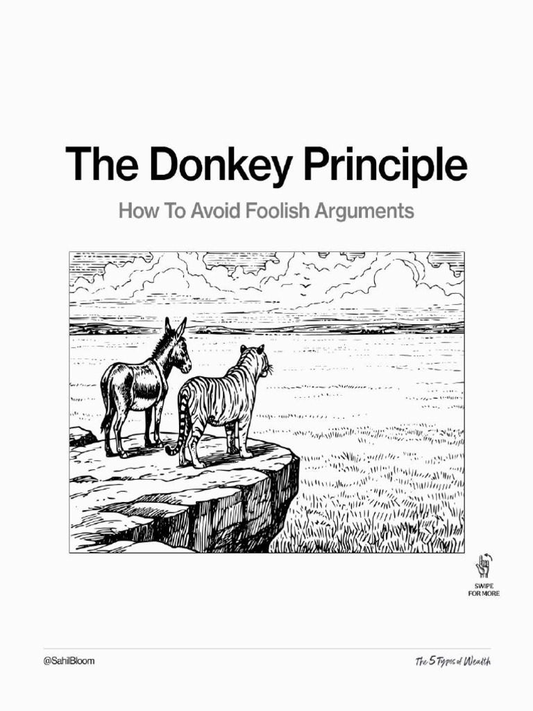 The Donkey Principle | PDF