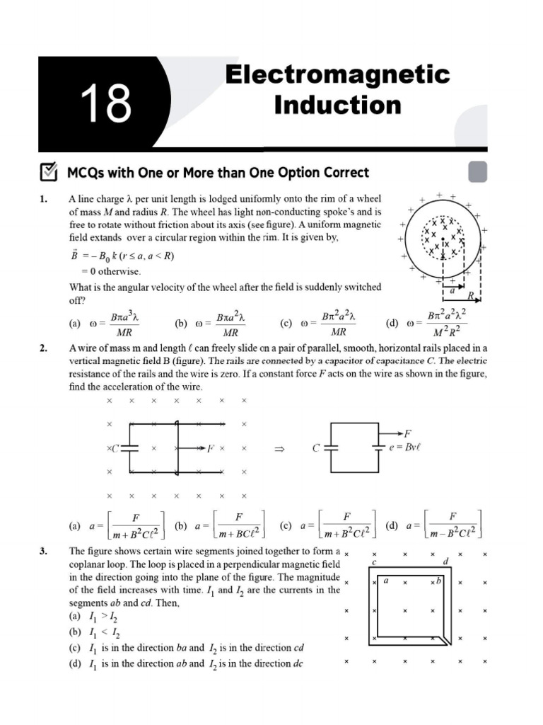 Electromagnetic Induction | PDF
