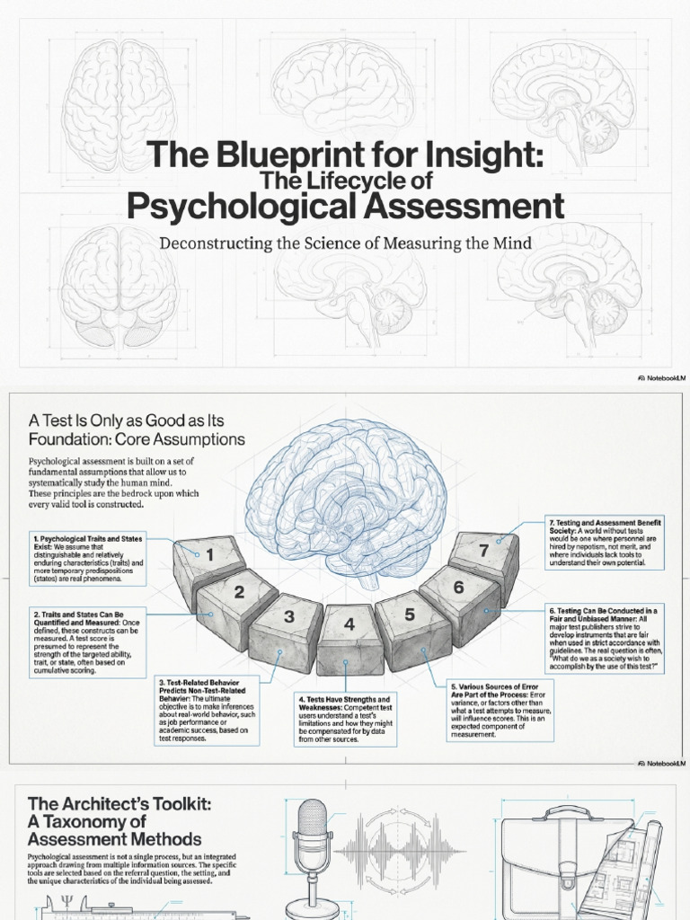 Blueprint For Insight Psychological Assessment Lifecycle | PDF