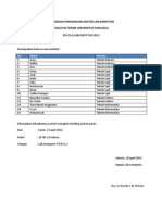 Undangan Pengarahan Asisten Lab Komputer