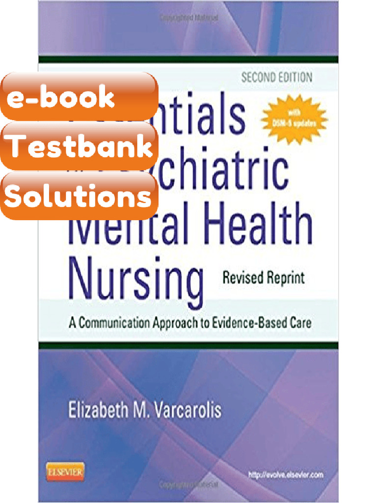 Testbank - Essentials of Psychiatric Mental Health Nursing 2nd Edition ...