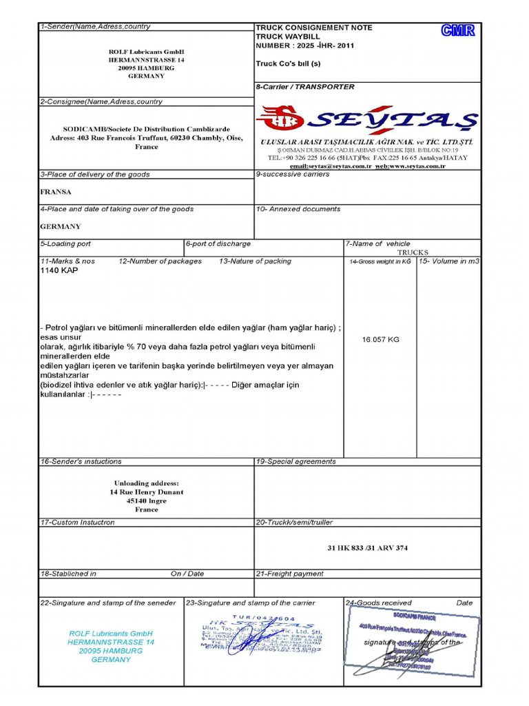 CMR New S | PDF