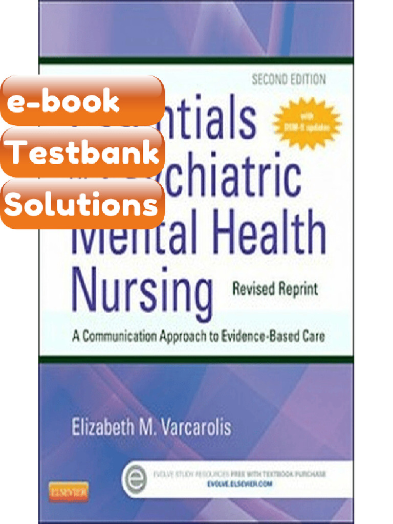 Testbank - Essentials of Psychiatric Mental Health Nursing 2nd Edition ...