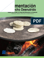 Alimentacion en Guatemala Derecho Desnutrido 2006
