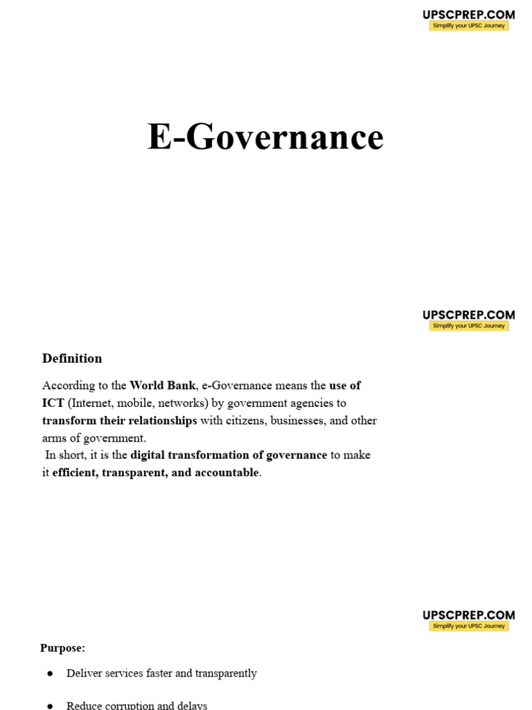 Governance Lecture PPT 02 | PDF | Cyberspace | Information Age